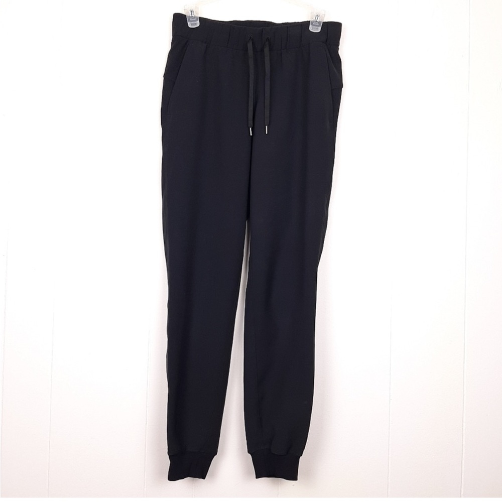 Lululemon On The Fly Jogger pants wrinkle free quick dry travel black W5BZDS